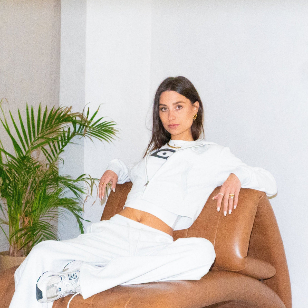 CEEPOINT SWEATPANTS (IVORY)