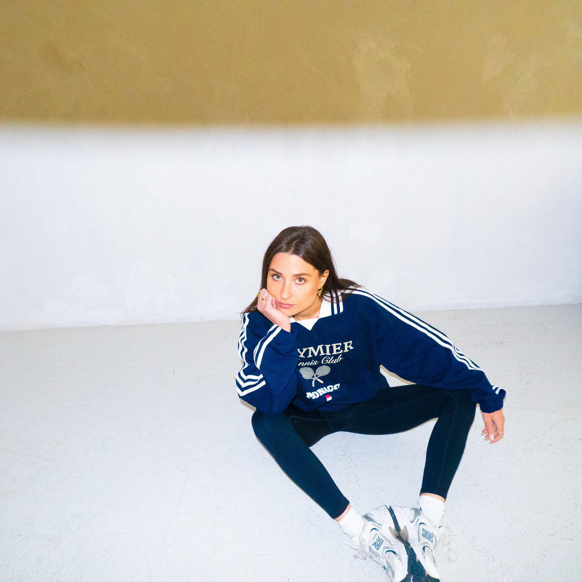 TENNIS CLUB RUGBY SWEATSHIRT (NAVY)