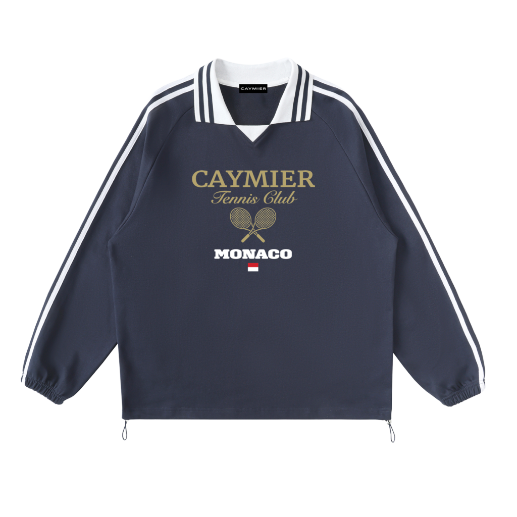 TENNIS CLUB RUGBY SWEATSHIRT (NAVY)