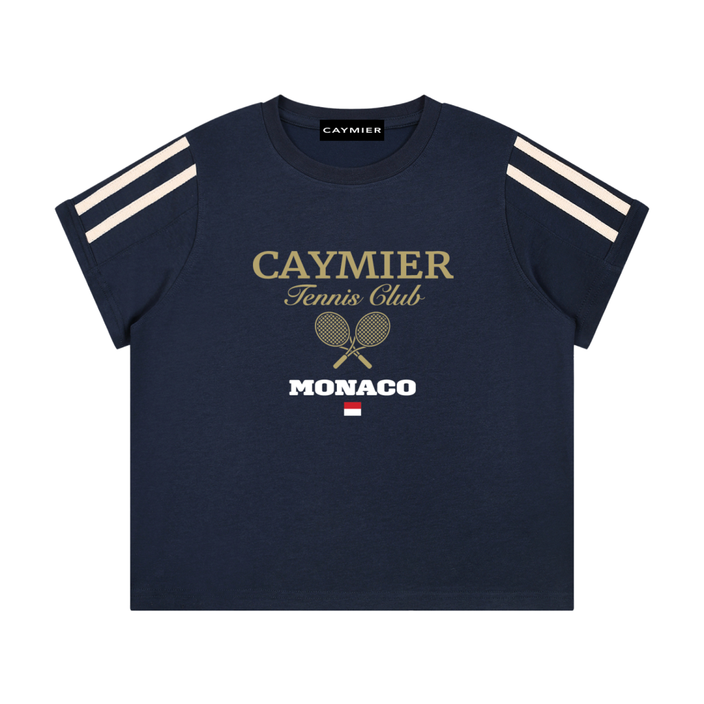 TENNIS CLUB VARSITY SHIRT MONACO EDITION (NAVY)