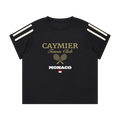 TENNIS CLUB VARSITY SHIRT MONACO EDITION (BLACK)