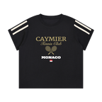 TENNIS CLUB VARSITY SHIRT MONACO EDITION (BLACK)