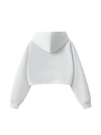 CEEPOINT CROP HOODIE (IVORY)